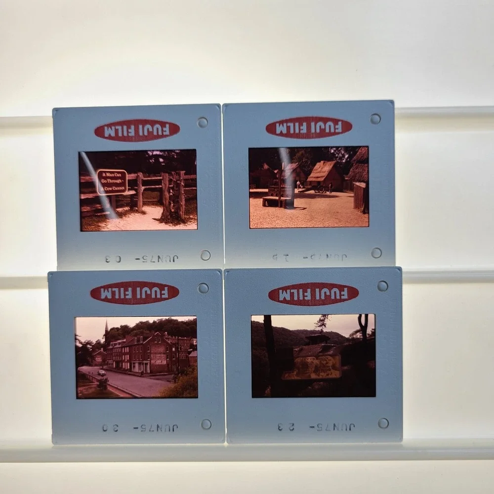 Lot Of 30 1970s Harper's Ferry Jonestown 35mm Film Slides‎ Sightseeing Fujifilm